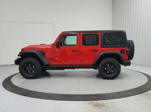 Red Clearcoat 2026 Jeep Wrangler Sport