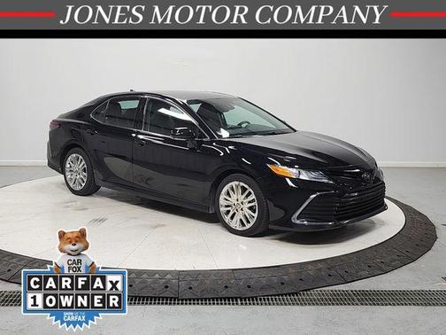 Midnight Black Metallic 2024 Toyota Camry XLE