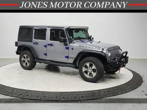 Billet Silver Metallic Clearcoat 2017 Jeep Wrangler Unlimited Sahara