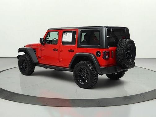 Firecracker Red Clearcoat 2025 Jeep Wrangler Sport