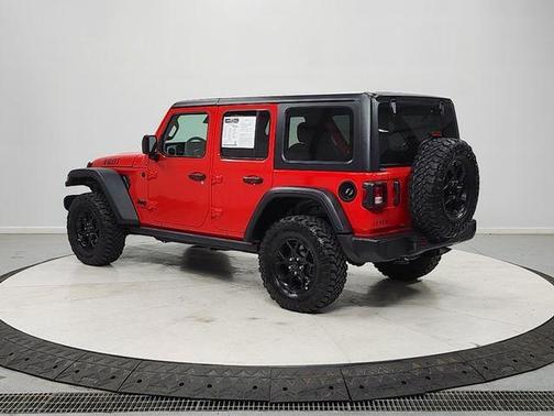 Firecracker Red Clearcoat 2025 Jeep Wrangler Sport