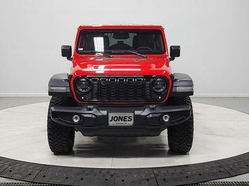 Firecracker Red Clearcoat 2025 Jeep Wrangler Sport