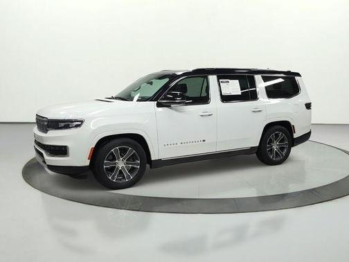 Bright White Clearcoat 2023 Jeep Grand Wagoneer Base