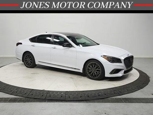 Casablanca White 2020 Genesis G80 3.3T Sport