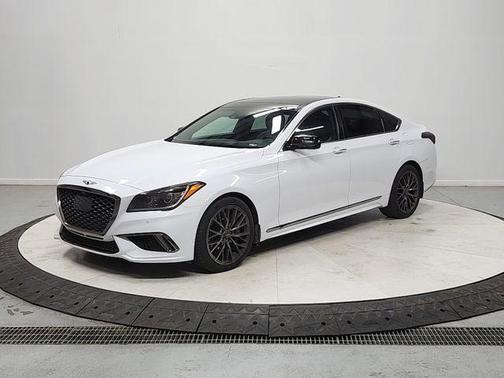 Casablanca White 2020 Genesis G80 3.3T Sport