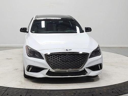 Casablanca White 2020 Genesis G80 3.3T Sport