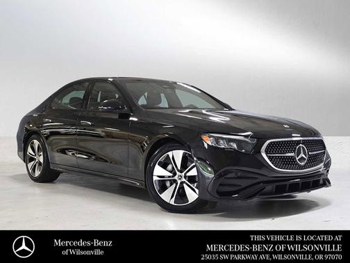Black 2026 Mercedes-Benz E-Class
