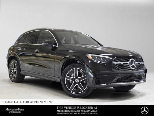 Black 2026 Mercedes-Benz GLC 300 4MATIC