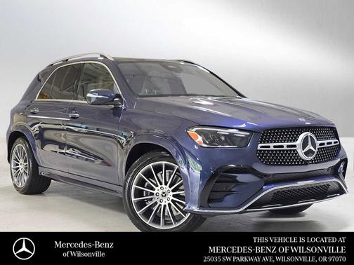 Twilight Blue Metallic 2025 Mercedes-Benz GLE 450 4MATIC