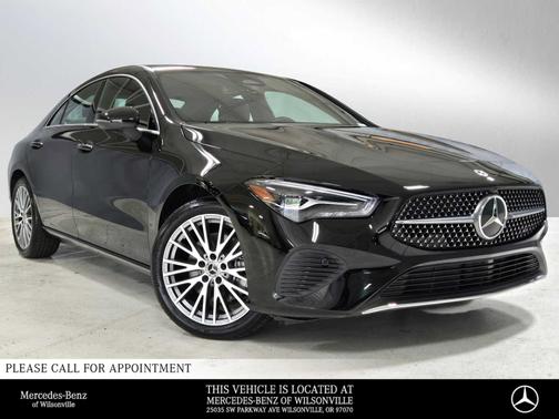Night Black 2025 Mercedes-Benz CLA 250