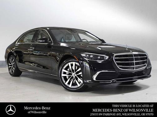 Obsidian Black Metallic 2026 Mercedes-Benz S-Class S 500 4MATIC