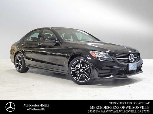 Black 2021 Mercedes-Benz C-Class C 300 4MATIC