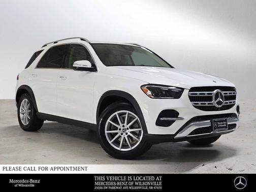 Polar White 2024 Mercedes-Benz GLE 350