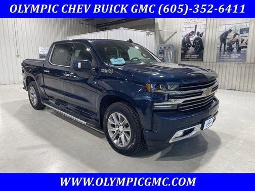 Northsky Blue Metallic 2021 Chevrolet Silverado 1500 High Country