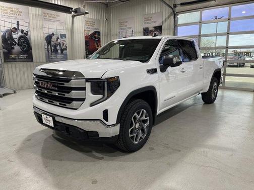 Summit White 2026 GMC Sierra 1500 SLE