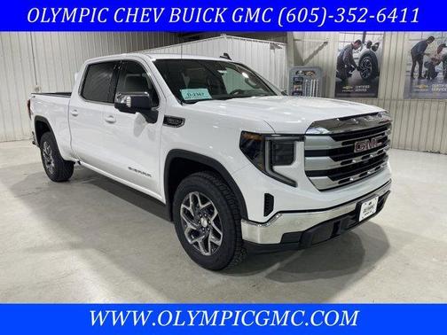 Summit White 2026 GMC Sierra 1500 SLE