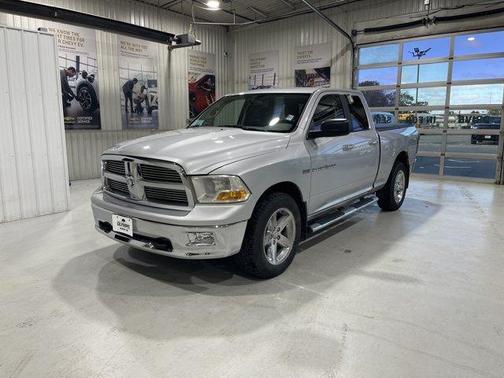 Bright Silver Clearcoat Metallic 2012 RAM 1500 SLT