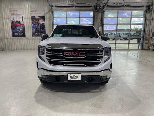 Glacier White 2026 GMC Sierra 1500 SLT