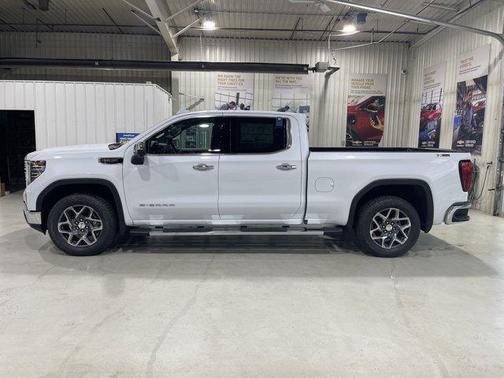 Glacier White 2026 GMC Sierra 1500 SLT