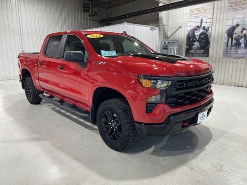 Red 2024 Chevrolet Silverado 1500 Custom Trail Boss