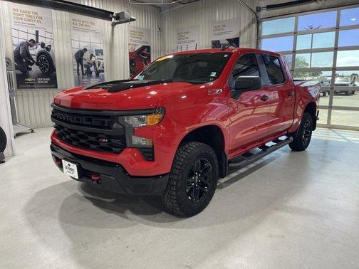 Red 2024 Chevrolet Silverado 1500 Custom Trail Boss