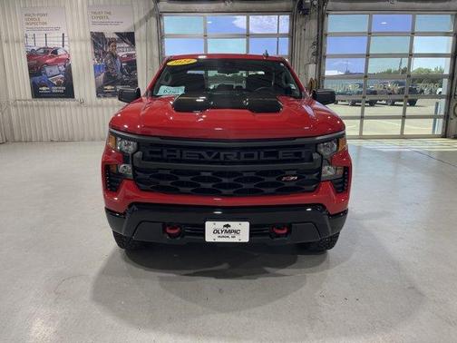 Red 2024 Chevrolet Silverado 1500 Custom Trail Boss