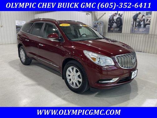 Crimson Red Tintcoat 2017 Buick Enclave Premium
