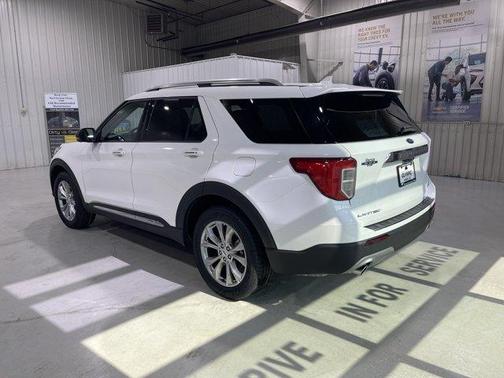 Oxford White 2023 Ford Explorer Limited