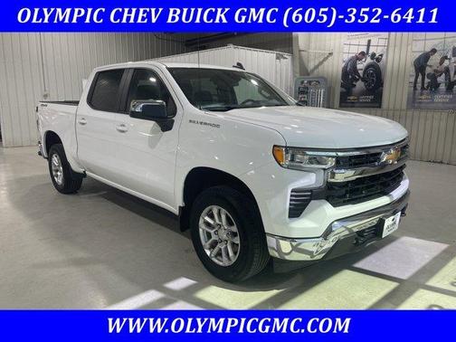 Summit White 2024 Chevrolet Silverado 1500 LT