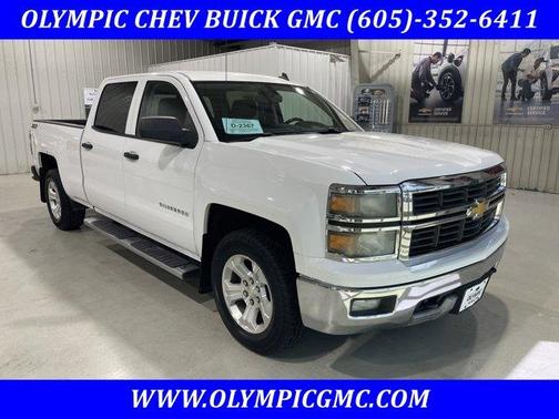 Summit White 2014 Chevrolet Silverado 1500 LT