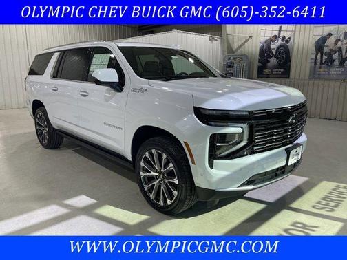 Polar White 2026 Chevrolet Suburban High Country