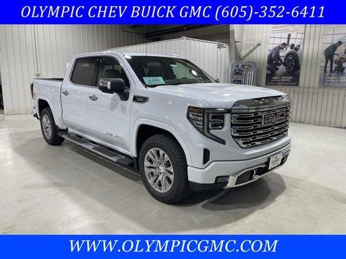 Glacier White 2026 GMC Sierra 1500 Denali