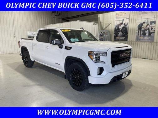 Summit White 2022 GMC Sierra 1500 Limited Elevation