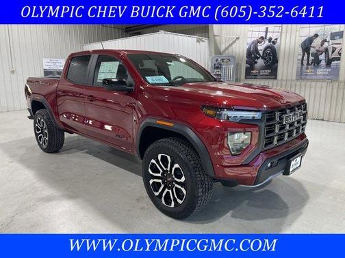 Volcanic Red 2026 GMC Canyon AT4