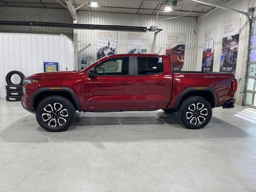 Volcanic Red 2026 GMC Canyon AT4