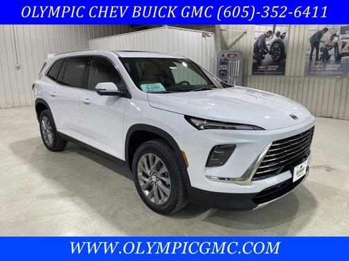 White Tri-Coat 2026 Buick Enclave Preferred