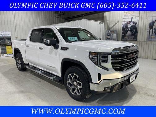 Summit White 2026 GMC Sierra 1500 SLT