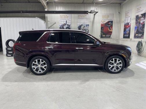 Burgundy 2021 Hyundai PALISADE Limited