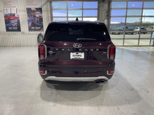 Burgundy 2021 Hyundai PALISADE Limited