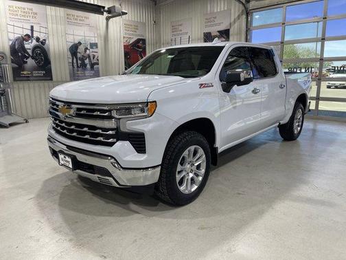 Polar White 2026 Chevrolet Silverado 1500 LTZ