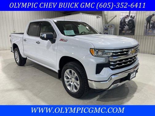 Polar White 2026 Chevrolet Silverado 1500 LTZ