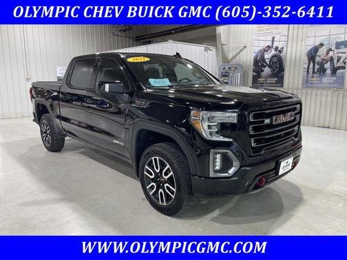 Ebony Twilight Metallic 2021 GMC Sierra 1500 AT4