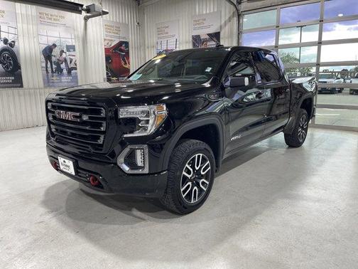 Ebony Twilight Metallic 2021 GMC Sierra 1500 AT4