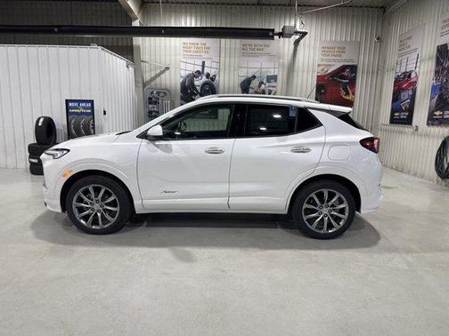 White Frost Tri-Coat 2026 Buick Encore GX Avenir