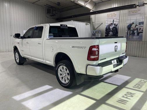 Pearl White 2022 RAM 2500 Laramie