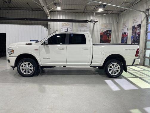 Pearl White 2022 RAM 2500 Laramie