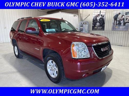 Crystal Red Tintcoat 2013 GMC Yukon SLT