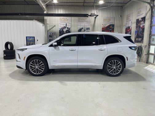 White Tri-Coat 2026 Buick Enclave Avenir