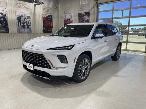 White Tri-Coat 2026 Buick Enclave AVENIR