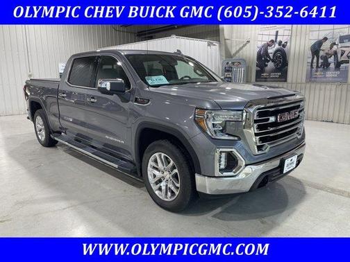 Satin Steel Metallic 2022 GMC Sierra 1500 Limited SLT